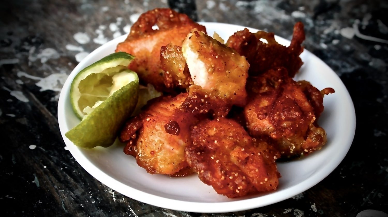 Crispy Fish Pakora served with chutney at Brampton Authentic Indian Food Ottawa